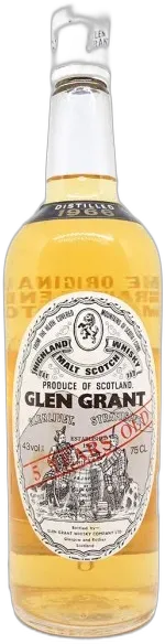 photo Glen Grant 5 Ans Millésime 1966