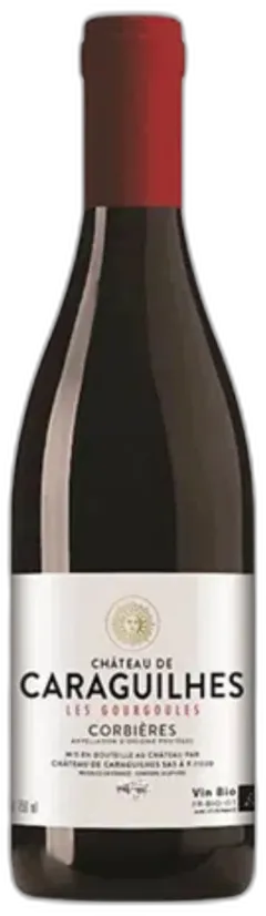 photo Corbières Rouge les Gourgoules Château de Caraguilhes Bio 2023