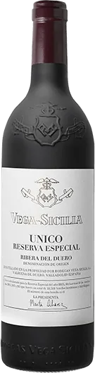 vue du vin Vega Sicilia Unico Reserva Especial Venta 2025