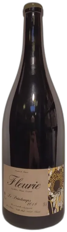 photo Magnum Fleurie Cuvée Printemps 2018 Yvon Métras