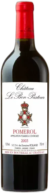 photo Château le Bon Pasteur 2003