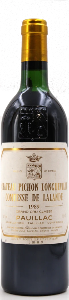 photo Château Pichon Comtesse 1989 Aoc Pauillac
