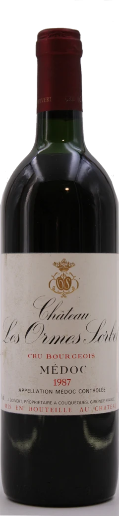 photo Château les Ormes Sorbet 1987 Aoc Médoc
