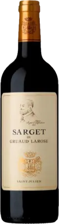 photo Sarget de Gruaud Larose Rouge 2020 de Saint-Julien