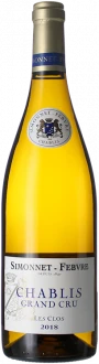 photo Magnum Chablis Grand Cru les Clos 2019 Domaine Simonnet-Febvre
