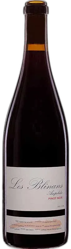 photo du vin Ampelidae les Blinans Pinot Noir Igp Val de Loire Vienne Rouge