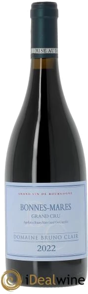 photo Bonnes-Mares Grand Cru Bruno Clair 2022