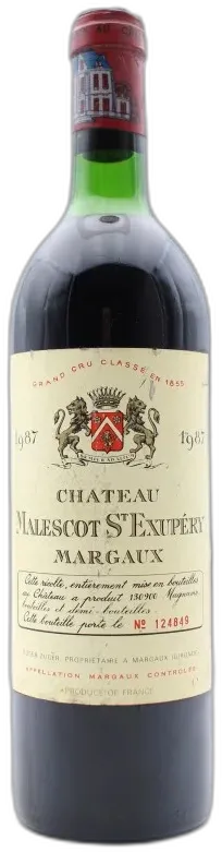 photo Château Malescot Saint Exupéry 1987