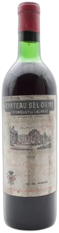 photo Château Bel Orme Tronquoy de Lalande 1966