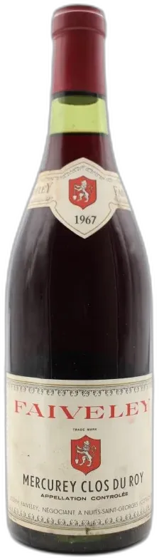 photo Mercurey Clos du Roy 1967 Domaine Faiveley