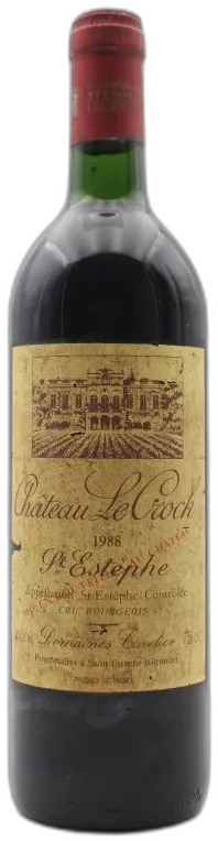 photo Château le Crock 1988
