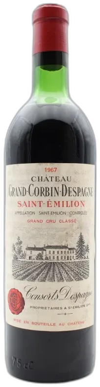 photo Château Grand Corbin Despagne 1967