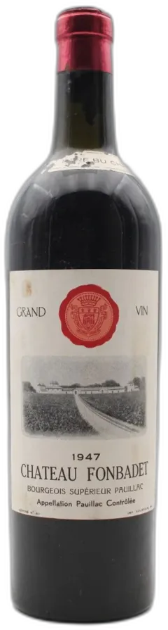 image du vin Château Fonbadet