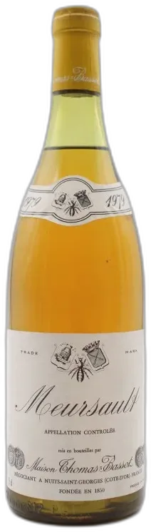 photo Meursault 1979 Maison Thomas-Bassot