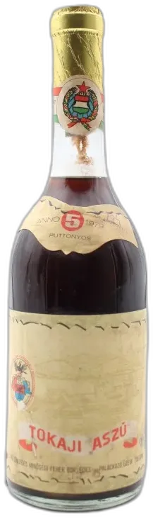 photo Tokaji Aszu Kulonleges Minosegi Feherbor 5 Puttonyos 1979