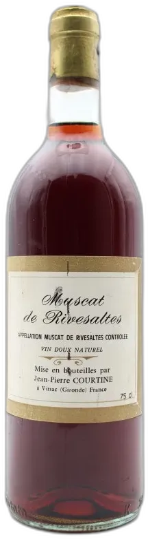 photo Muscat de Rivesaltes Maison Jean Pierre Courtine Présumé Années 70