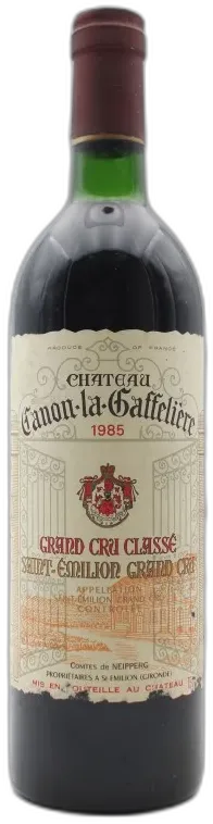 photo Château Canon-la-Gaffelière 1985