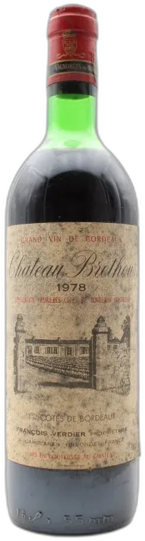 photo Château Brethous 1978