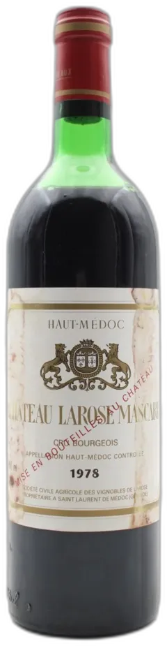 image du vin Château Larose Mascard 1978
