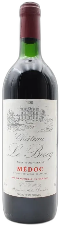photo Château le Boscq 1988