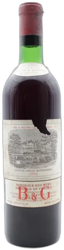 photo Château Lafite Rothschild 1966