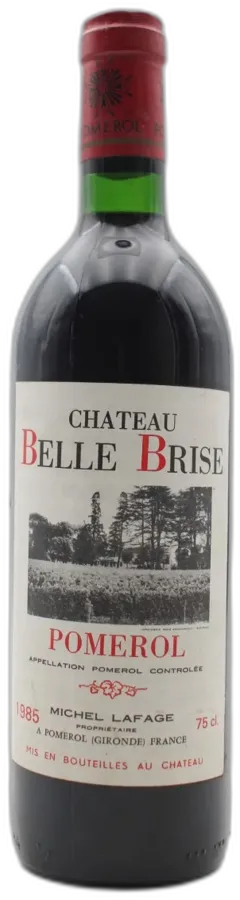 photo du vin Château Belle Brise 1985