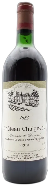photo Château Chaigneau 1985