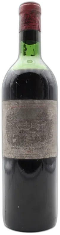 photo Chateau Lafite Rothschild 1963
