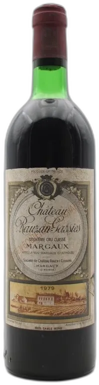 photo Château Rauzan-Gassies 1979