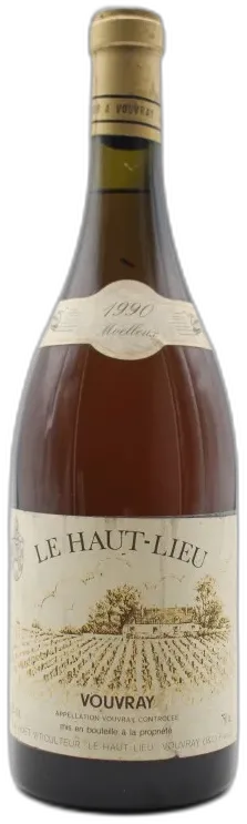 photo le Haut-Lieu 1990 Moelleux Domaine Huet