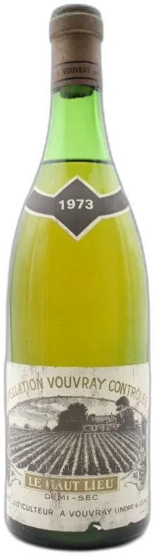 photo le Haut-Lieu 1973 Sec Domaine Huet