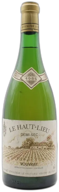 photo le Haut-Lieu 1985 Sec Domaine Huet