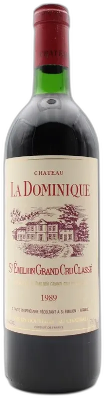 photo Château la Dominique 1989