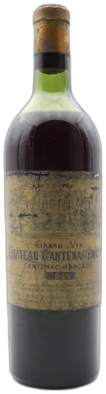 photo Château Cantenac Brown 1949