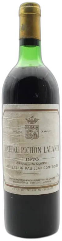 photo Château Pichon Longueville 1976 Comtesse de Lalande