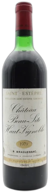 photo Château Beau-Site-Haut-Vignoble 1979