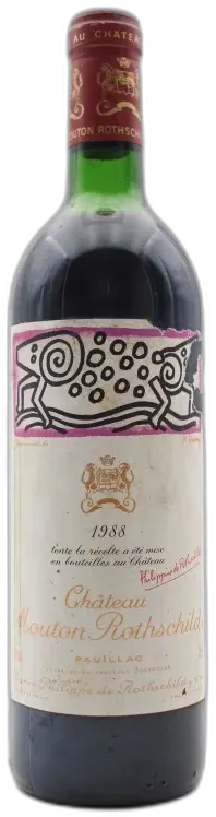 photo Château Mouton Rothschild 1988
