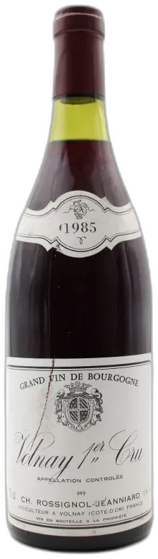 photo Volnay 1er Cru 1985 Domaine Rossignol-Jeanniard
