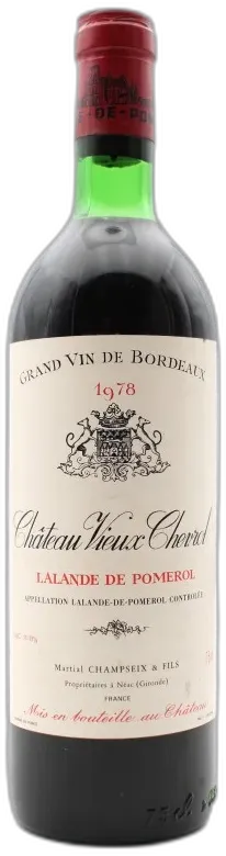 photo Château Vieux Chevrol 1978