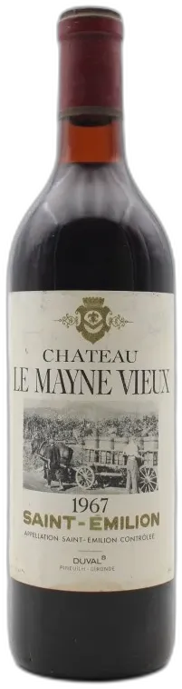 photo Château le Mayne Vieux 1967