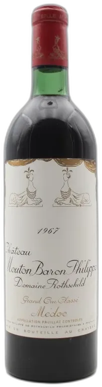 photo Château d’Armailhac 1967 Mouton Baron Philippe