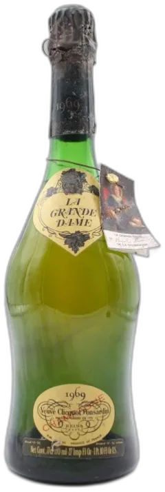 photo la Grande Dame 1969 Veuve Clicquot
