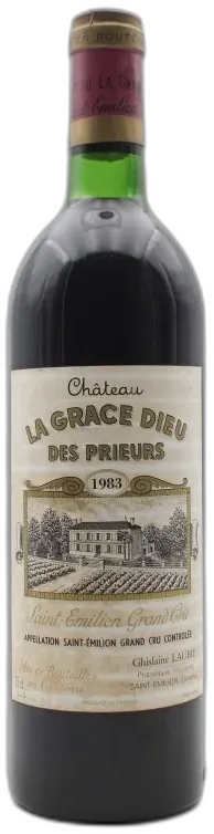 photo Château la Grace Dieu des Prieurs 1983