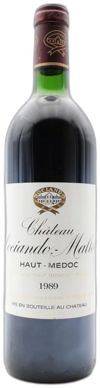 photo Château Sociando-Mallet 1989