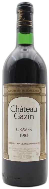 photo Château Gazin 1983