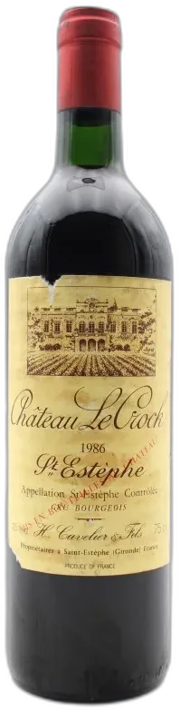 photo Château le Crock 1986