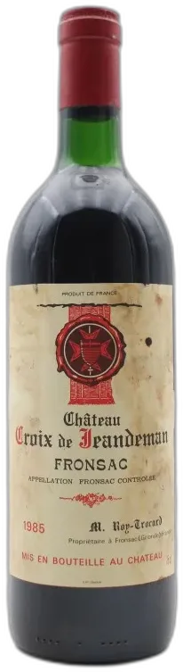 photo Château Croix de Jeandeman 1985