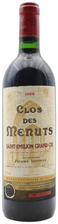 photo Clos des Menuts 1988