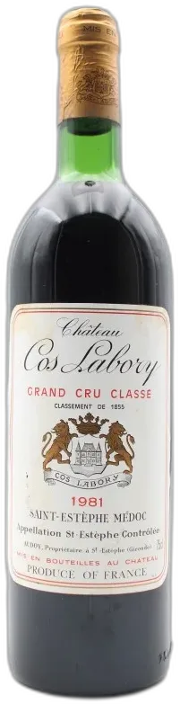 photo Château Cos Labory 1981