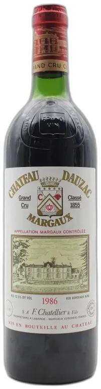 photo Château Dauzac 1986